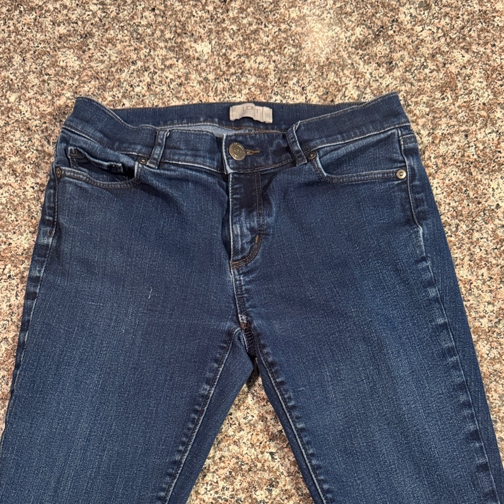 Classic Blue Loft Modern Skinny Women's Jeans